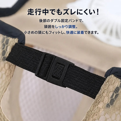 Solar Fan Cap™ 冷却ファン帽子