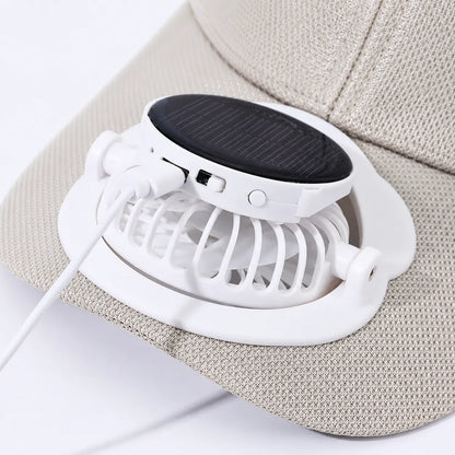 Solar Fan Cap™ 冷却ファン帽子