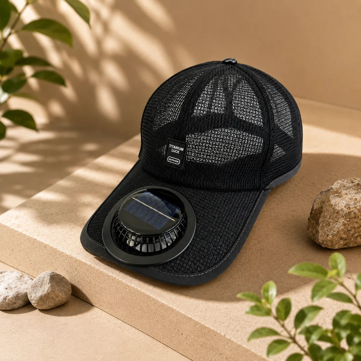 Solar Fan Cap™ 冷却ファン帽子