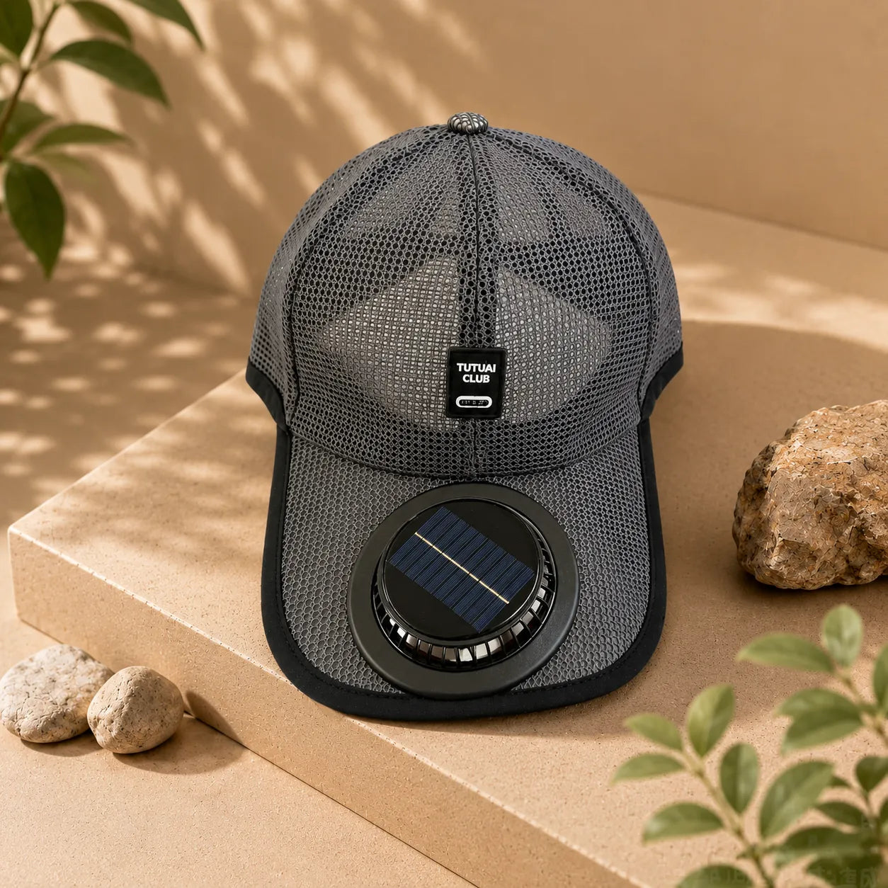 Solar Fan Cap™ 冷却ファン帽子