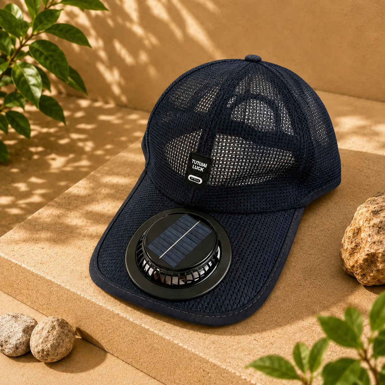 Solar Fan Cap™ 冷却ファン帽子